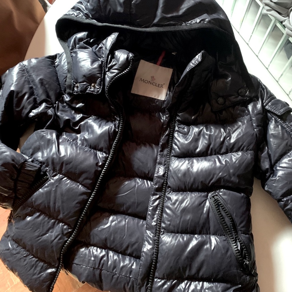 Moncler Black Kids Puffer Jacket